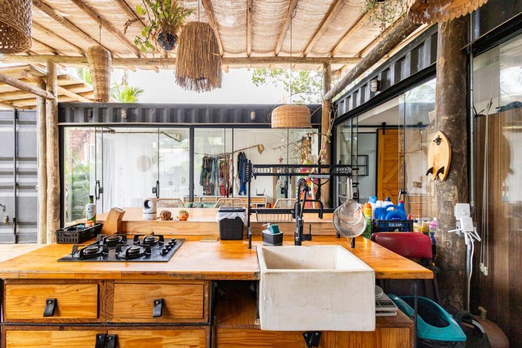 Casa Aconchegante A 700 Metros Da Praia Камбурі Екстер'єр фото
